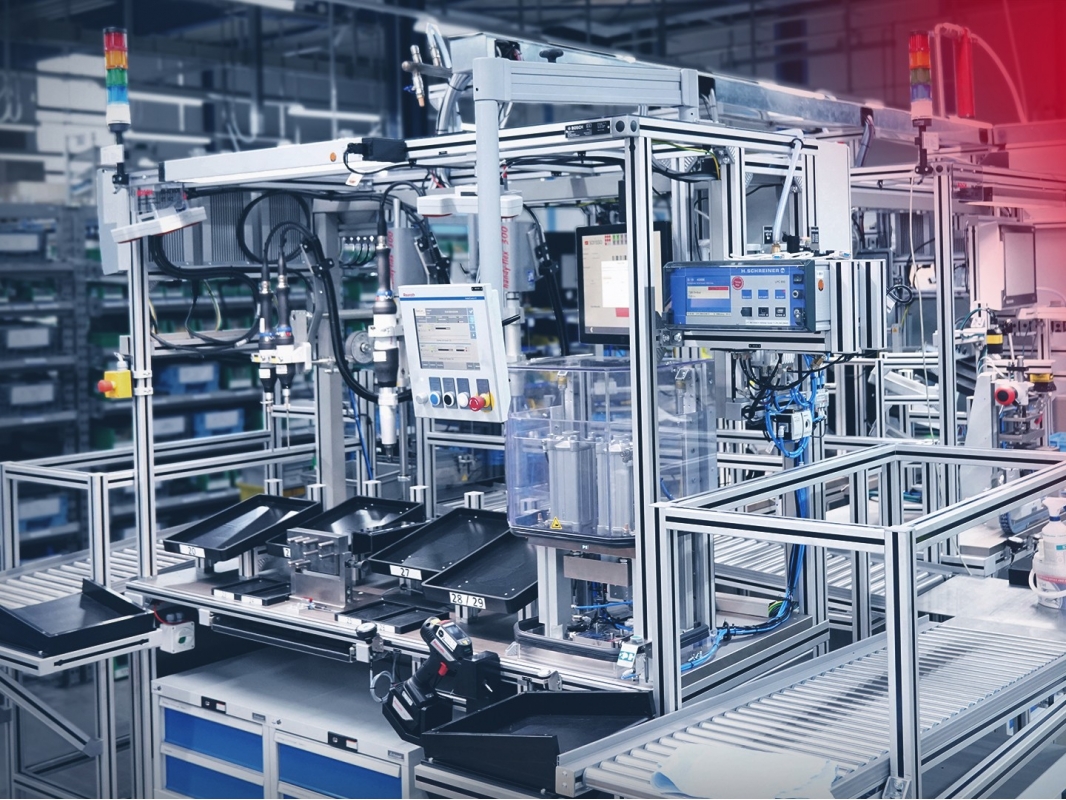 Sensor automatic production line